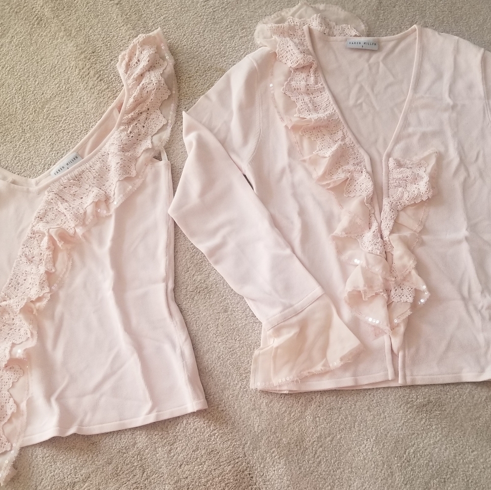 European Vintage Karen Millen sweater set